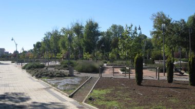 Açık havada botanik parkı.