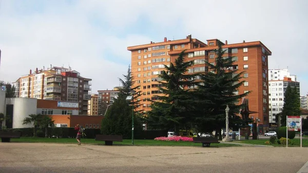 Ruas Burgos Espanha Outono — Fotografia de Stock