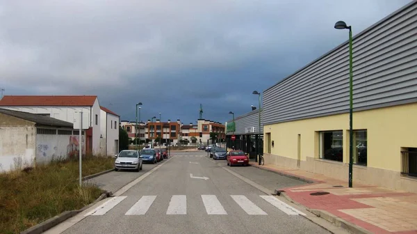 Calles Burgos España Otoño — Foto de Stock