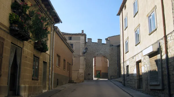 Calles Del Pueblo Pampliega España —  Fotos de Stock