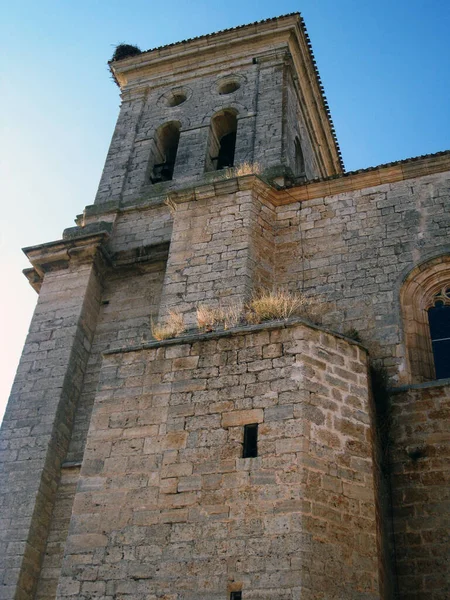 Kyrkan Pampliega Burgos Spanien — Stockfoto