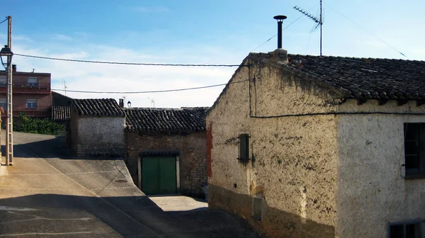 Ruas Cidade Pampliega Espanha — Fotografia de Stock