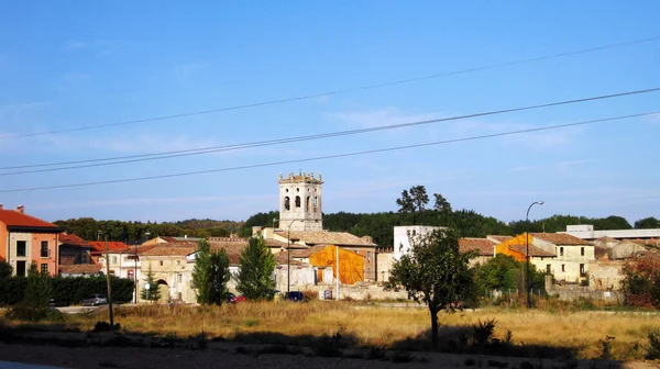 Burgos Spanya Nın Sokakları Anıtları — Stok fotoğraf