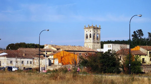 Burgos Spanya Nın Sokakları Anıtları — Stok fotoğraf