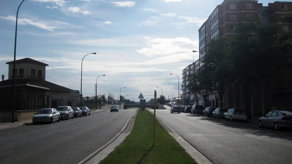 Autopistas Través Una Ciudad — Foto de Stock