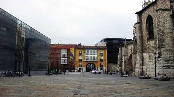 Historisch Centrum Van Burgos Spanje — Stockfoto