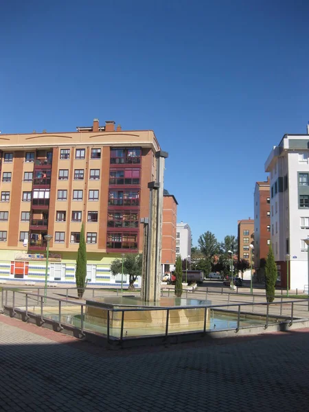 Tagsüber Straßen Burgos Spanien — Stockfoto