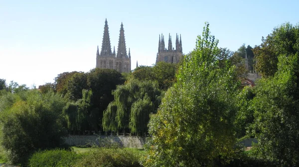 Historisches Zentrum Von Burgos Spanien — Stockfoto