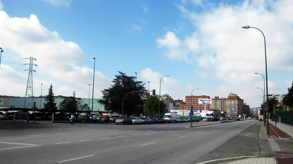 Tagsüber Straßen Burgos Spanien — Stockfoto