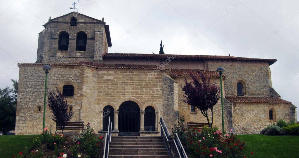 Churches of towns of Burgos, Spain.