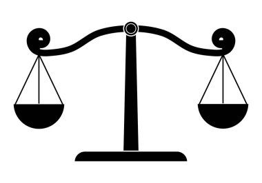 Klasik dengenin siyah simgesi.