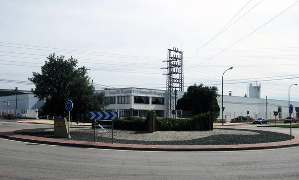 Propriedade Industrial Armazéns — Fotografia de Stock