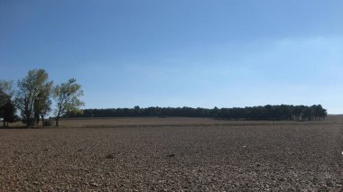 Sonbaharda tarım alanları.