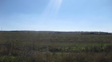 Sonbaharda tarım alanları.