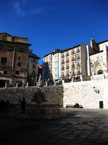 Ancienne Ville Burgos Espagne — Photo