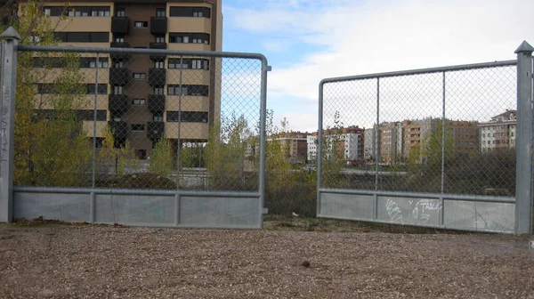 Entrada Garaje Día Nublado — Foto de Stock