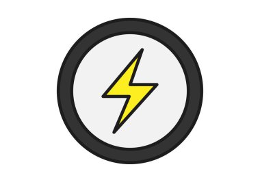 Yüksek voltajlı yıldırımlı düğme