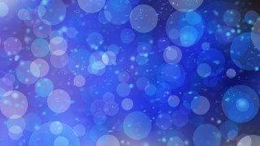 Soyut mavi bokeh arkaplanı