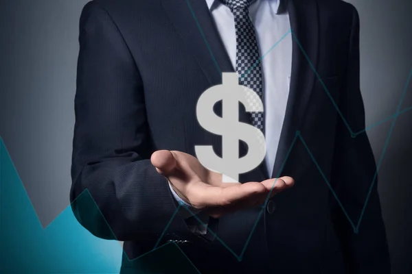 el bir dolar sembolü tutar.