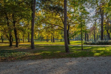 şehir merkezine yakın bir kamu park-Budapeşte
