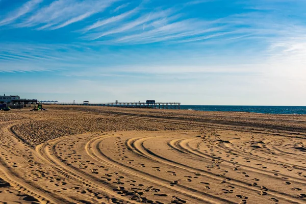 Sabah sahilde Belmar, Nj