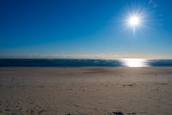 Fotoğraf Noktası Çok Iyi Beach Üzerinde Acı Soğuk Kış Sabahı — Stok fotoğraf