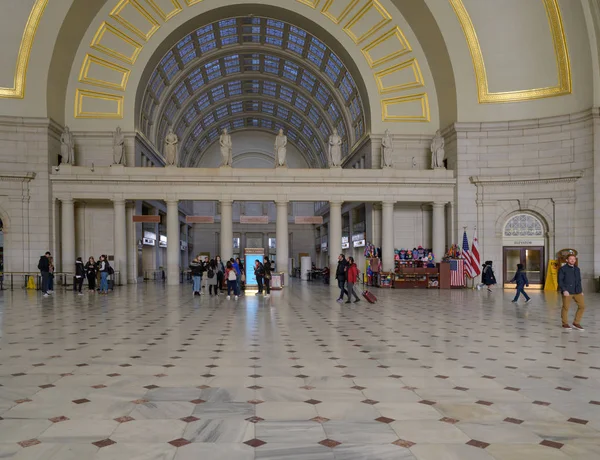 Główna sala stacji Union Station — Zdjęcie stockowe