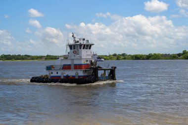 Mississippi üzerinde römorkör