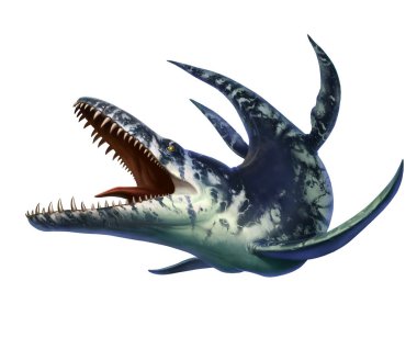 Kronosaurus, dinozorların ilk Kretase döneminde okyanusta yaşamış bir deniz sürüngeniydi..