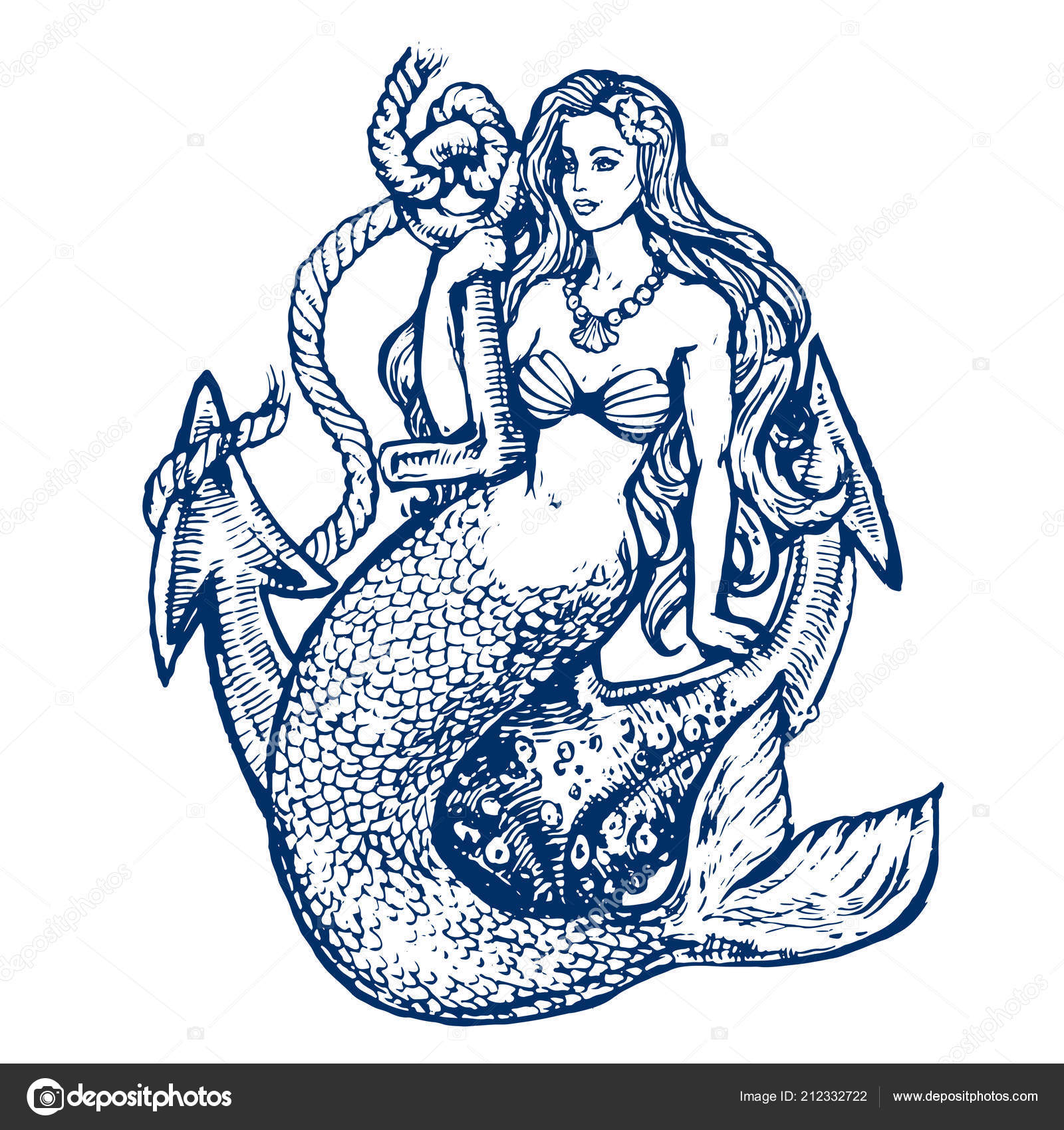 Free Free 149 Mermaid Anchor Svg SVG PNG EPS DXF File