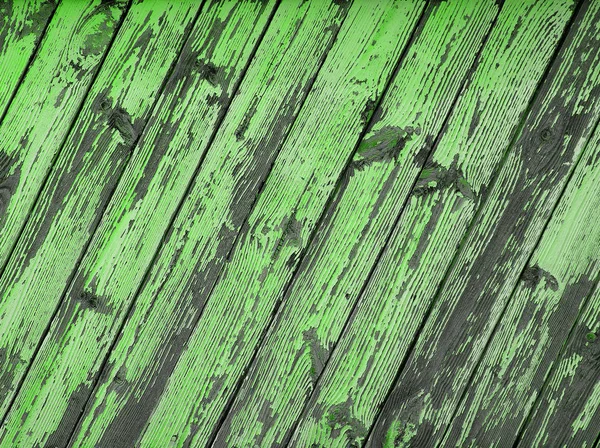 Gammal Målad Grön Trä Textur Bildrutsbakgrund — Stockfoto
