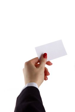 Kartvizit ofiste tutmak el