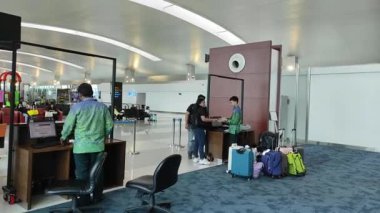 Havaalanının içi.