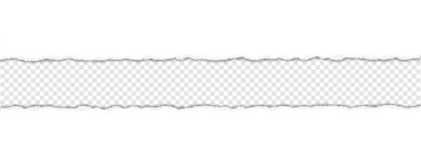 Metnin için yırtık kenarlı vektör yırtılmış kağıt