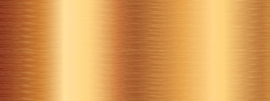 Altın metal yüzey arkaplanının vektör dokusu