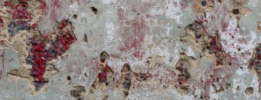 Eski beton duvar yüzey arkaplanının dokusu