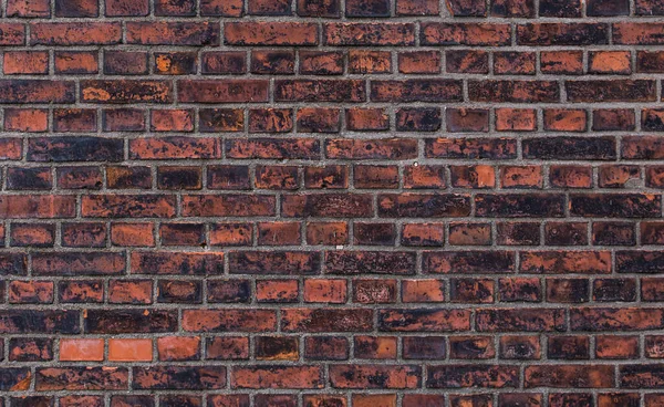 Background Old Red Brick Wall Texture Grunge Brickwork — Stock Photo, Image