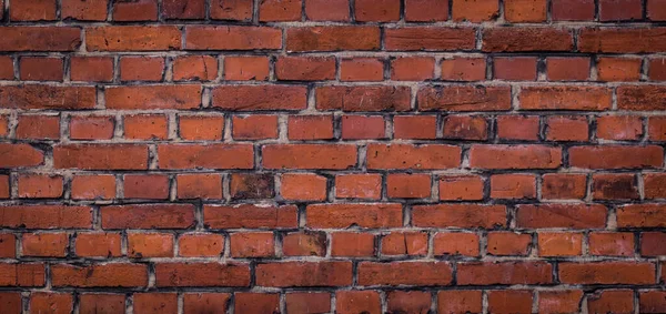 Achtergrond Van Oude Rode Bakstenen Muur Textuur Van Grunge Metselwerk — Stockfoto