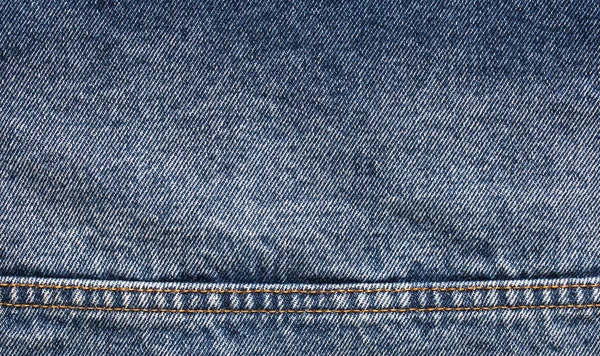 Texture Jeans Bleu Fond Tissu Denim — Photo