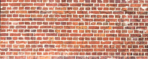Achtergrond Van Oude Rode Bakstenen Muur Textuur Van Grunge Metselwerk — Stockfoto