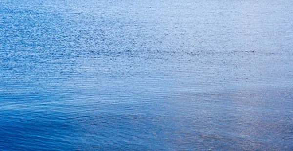 Oppervlak Van Blauw Water Zee Achtergrond — Stockfoto