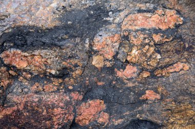 Eski kaya yüzeyinin dokusu