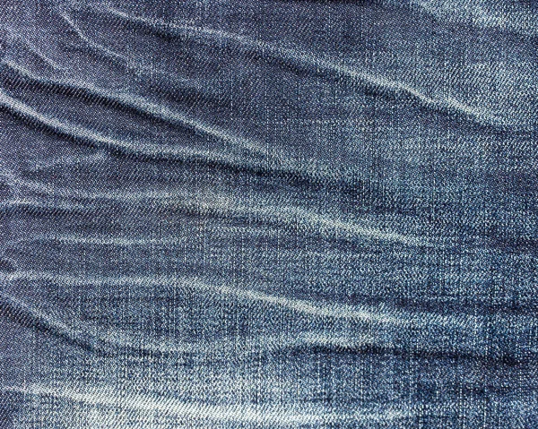 Texture Jeans Bleu Fond Tissu Denim — Photo