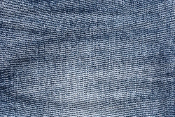 Texture Blue Jeans Denim Fabric Background — Stock Photo, Image