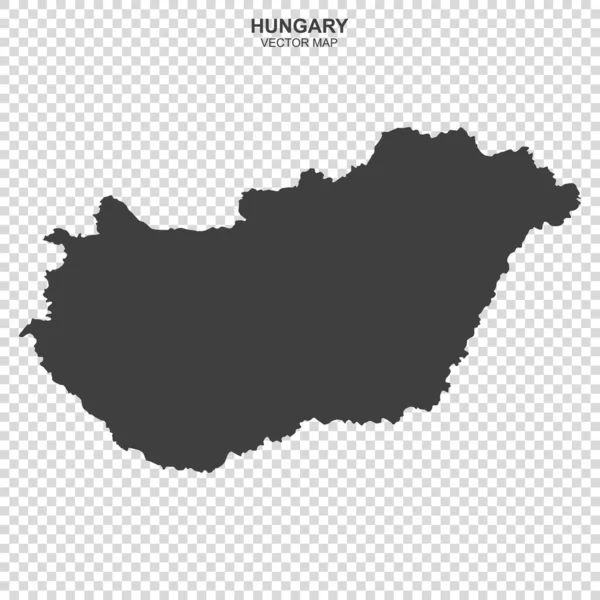 ハンガリーのベクトル図を透明背景に — ストックベクタ