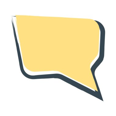 Kutudaki Beyaz Arkaplanda Boş Simge ve Etiket 'ten alıntı yap. Not, Mesaj, Yorum ve Düşünceler için Şablon. Basit Vektör İllüstrasyonu