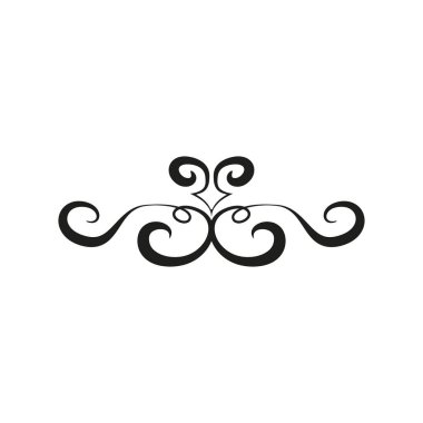 Vintage vektör illüstrasyonu, konsept hat ve tasarım çerçevesi retro etiketi. Dekorasyon arka plan afişi, lüks grafik logosu. Beyazda izole edilmiş.