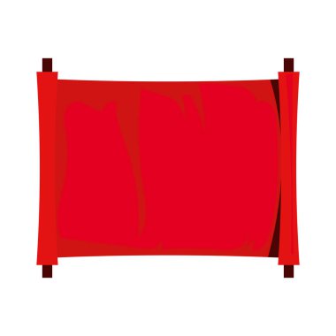 Vektör dekoratif Çin tarzı parşömen tasarımı