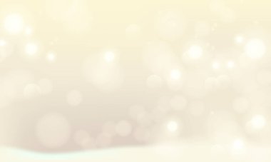 Vektör güzel sarı bokeh yumuşak bulanık arkaplan