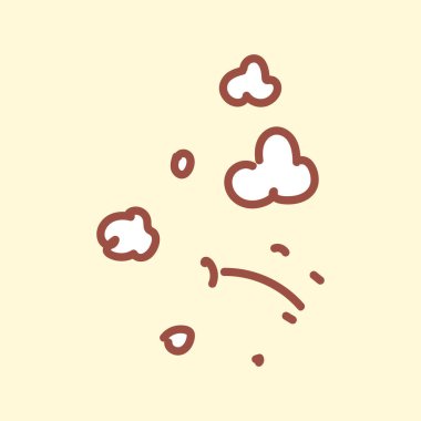 Beyaz arkaplanda izole edilmiş kavram tasarımı için vektör el karalama elementleri